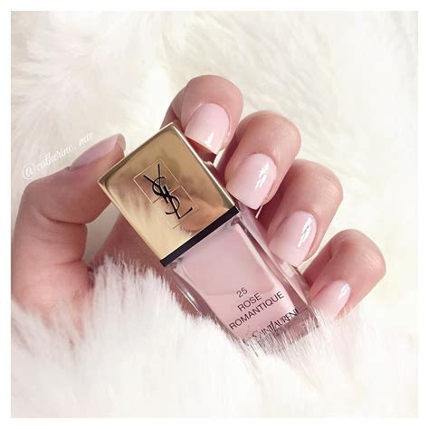 YSL nail polish rose romantique